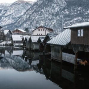 Cabañas en los Alpes